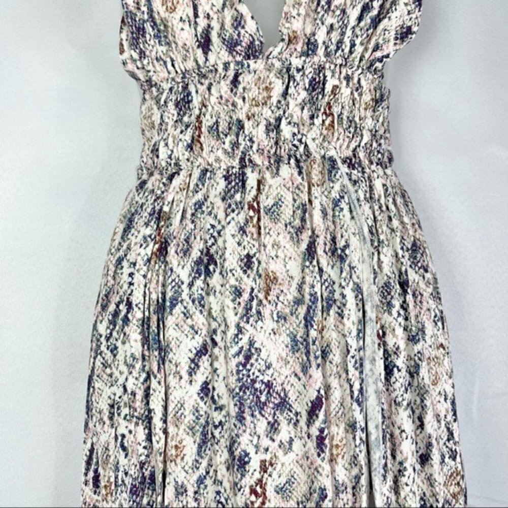 NEW Olivaceous Amy Blush Snake Print Maxi Dress S - Picture 8 of 15